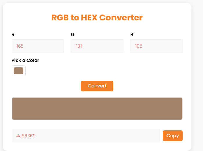 image showing RGB to HEX converter